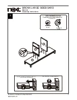 Предварительный просмотр 7 страницы Next BRONX LARGE SIDEBOARD Assembly Instructions Manual