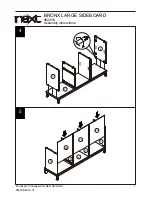 Предварительный просмотр 8 страницы Next BRONX LARGE SIDEBOARD Assembly Instructions Manual