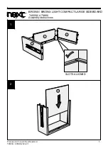 Preview for 7 page of Next BRONX LIGHT A79660 Assembly Instructions Manual