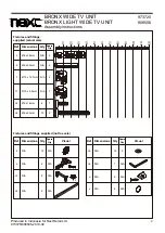 Preview for 5 page of Next BRONX LIGHT WIDE TV UNIT 808506 Assembly Instructions Manual