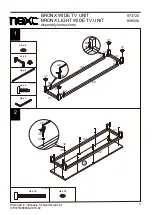 Preview for 6 page of Next BRONX LIGHT WIDE TV UNIT 808506 Assembly Instructions Manual