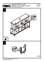 Preview for 9 page of Next BRONX LIGHT WIDE TV UNIT 808506 Assembly Instructions Manual