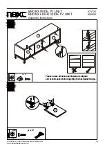 Preview for 11 page of Next BRONX LIGHT WIDE TV UNIT 808506 Assembly Instructions Manual