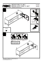 Preview for 12 page of Next BRONX LIGHT WIDE TV UNIT 808506 Assembly Instructions Manual