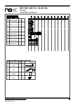 Preview for 5 page of Next BRONX METAL SLIM BS 554153 Assembly Instructions Manual