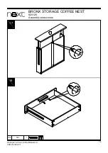 Предварительный просмотр 15 страницы Next BRONX STORAGE COFFEE NEST 924125 Assembly Instructions Manual