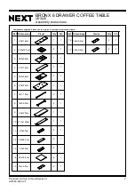 Предварительный просмотр 4 страницы Next BRONX U01040 Assembly Instructions Manual