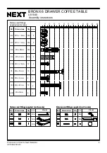 Предварительный просмотр 6 страницы Next BRONX U01040 Assembly Instructions Manual