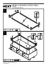 Предварительный просмотр 11 страницы Next BRONX U01040 Assembly Instructions Manual