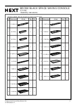 Предварительный просмотр 4 страницы Next BRONX U72186 Assembly Instructions Manual