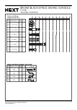 Предварительный просмотр 6 страницы Next BRONX U72186 Assembly Instructions Manual