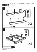 Предварительный просмотр 7 страницы Next BRONX U72186 Assembly Instructions Manual