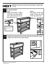 Предварительный просмотр 16 страницы Next BRONX U72186 Assembly Instructions Manual