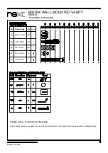 Preview for 5 page of Next BRONX WALL MOUNTED VANITY 890910 Assembly Instructions Manual