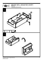 Preview for 9 page of Next BRONX WALL MOUNTED VANITY 890910 Assembly Instructions Manual