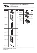 Preview for 4 page of Next BROOKLYN 192155 Assembly Instructions Manual