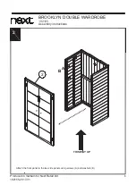 Preview for 7 page of Next BROOKLYN 192155 Assembly Instructions Manual