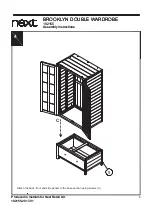 Preview for 9 page of Next BROOKLYN 192155 Assembly Instructions Manual