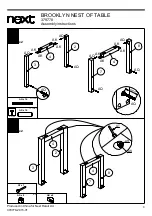 Предварительный просмотр 5 страницы Next BROOKLYN 379778 Assembly Instructions Manual