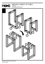 Предварительный просмотр 7 страницы Next BROOKLYN 379778 Assembly Instructions Manual