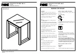 Предварительный просмотр 1 страницы Next BROOKLYN  665484 Assembly Instructions