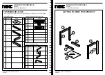 Предварительный просмотр 2 страницы Next BROOKLYN  665484 Assembly Instructions