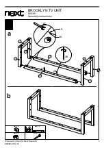 Предварительный просмотр 8 страницы Next BROOKLYN 680391 Assembly Instructions Manual