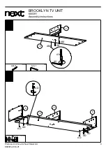 Предварительный просмотр 10 страницы Next BROOKLYN 680391 Assembly Instructions Manual