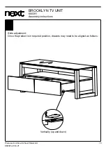 Предварительный просмотр 16 страницы Next BROOKLYN 680391 Assembly Instructions Manual