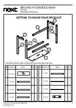 Preview for 3 page of Next BROOKLYN 977228 Assembly Instructions Manual