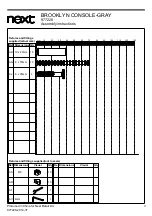 Preview for 4 page of Next BROOKLYN 977228 Assembly Instructions Manual