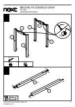 Preview for 6 page of Next BROOKLYN 977228 Assembly Instructions Manual