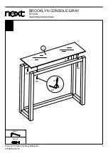 Preview for 8 page of Next BROOKLYN 977228 Assembly Instructions Manual