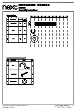 Предварительный просмотр 4 страницы Next BROOKSHIRE 350358 Assembly Instructions Manual