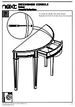 Предварительный просмотр 6 страницы Next BROOKSHIRE 350358 Assembly Instructions Manual