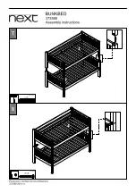 Preview for 9 page of Next BUNKBED 3733588 Assembly Instructions Manual