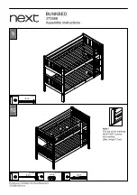 Preview for 10 page of Next BUNKBED 3733588 Assembly Instructions Manual