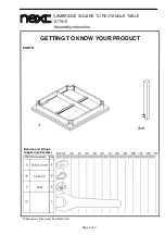 Предварительный просмотр 3 страницы Next CAMBRIDGE 877915 Assembly Instruction Manual