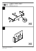 Предварительный просмотр 14 страницы Next CAMILLE 281717 Assembly Instructions Manual