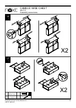 Предварительный просмотр 15 страницы Next CAMILLE 281717 Assembly Instructions Manual