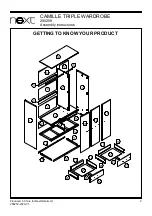 Предварительный просмотр 3 страницы Next CAMILLE 295259 Assembly Instructions Manual