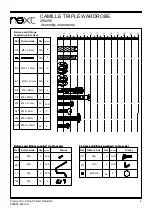 Предварительный просмотр 5 страницы Next CAMILLE 295259 Assembly Instructions Manual