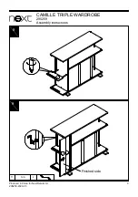 Предварительный просмотр 10 страницы Next CAMILLE 295259 Assembly Instructions Manual