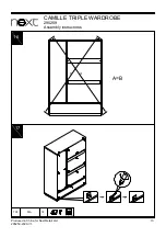 Предварительный просмотр 14 страницы Next CAMILLE 295259 Assembly Instructions Manual