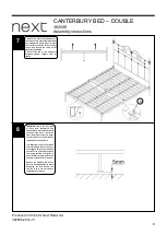 Предварительный просмотр 8 страницы Next CANTERBURY 382506 Assembly Instructions Manual