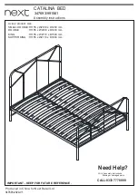 Предварительный просмотр 2 страницы Next CATALINA 347693 Assembly Instructions Manual