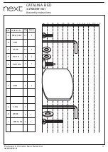 Предварительный просмотр 5 страницы Next CATALINA 347693 Assembly Instructions Manual