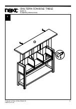 Preview for 9 page of Next CHILTERN 840013 Assembly Instructions Manual