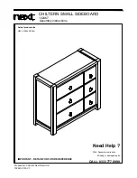 Next CHILTERN SMALL SIDEBOARD Assembly Instructions Manual preview