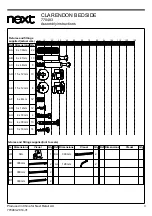 Предварительный просмотр 4 страницы Next CLARENDON 770483 Assembly Instructions Manual